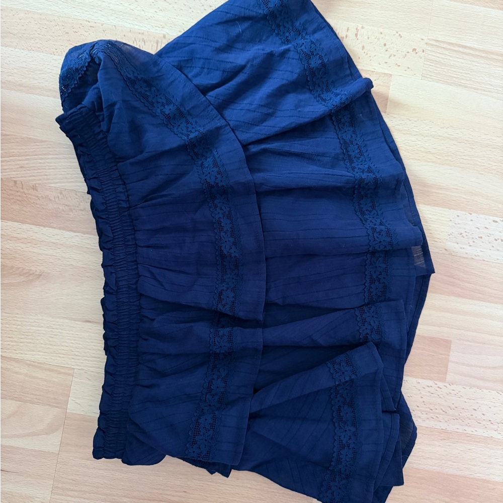 Wild and Fable Deep Blue Mini Skirt